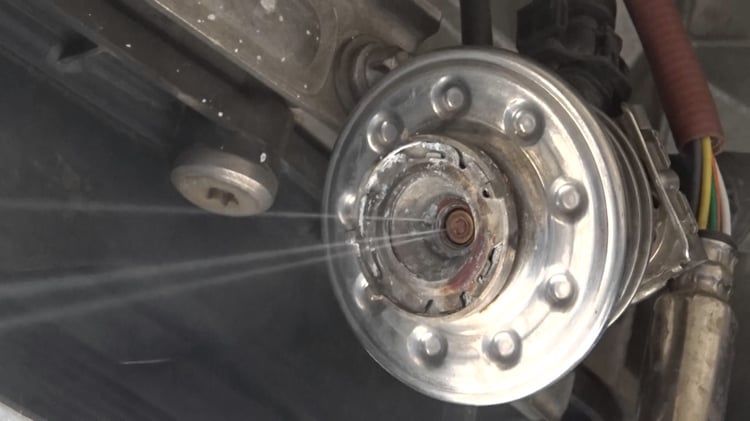DEF injector flow test 