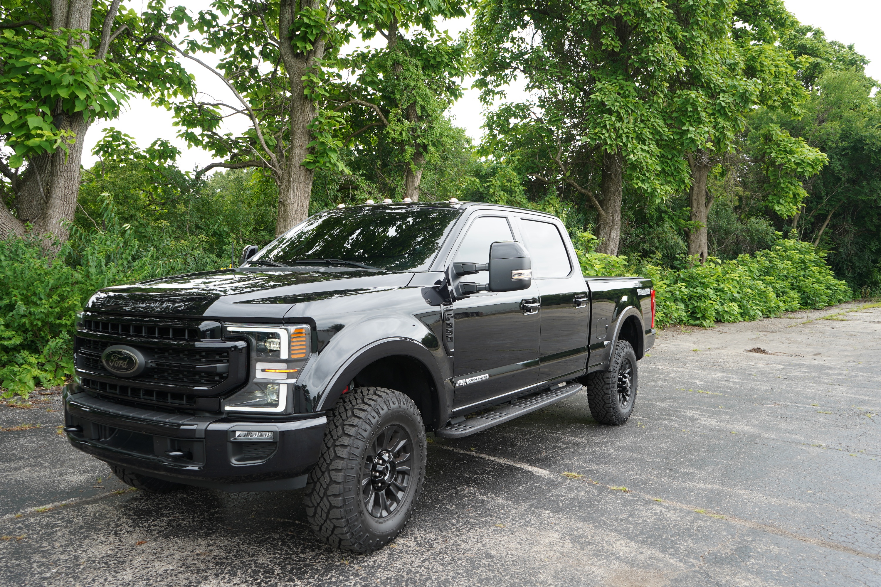 2020 Power Stroke Ford Truck Black f250-1