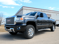 LML GMC Sierra Duramax Truck Pic in front of old building-1