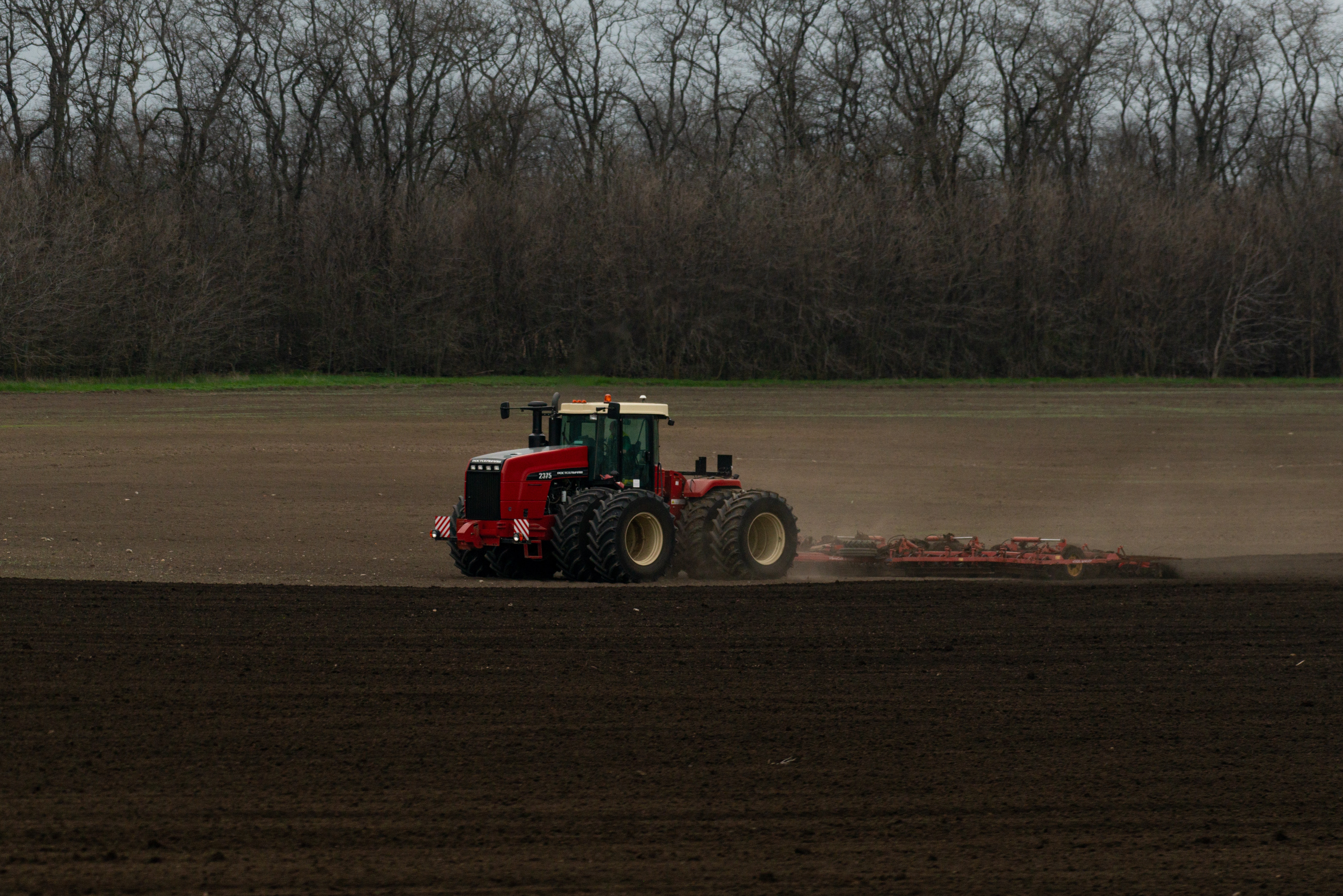 Case Tractor Plowing